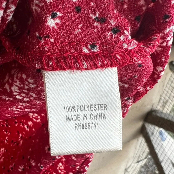 Peasant Top - Long Sleeve, Tassles, Bohemian - Size L - Picture 4 of 5